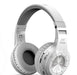 White Bluedio Headphones White Silver