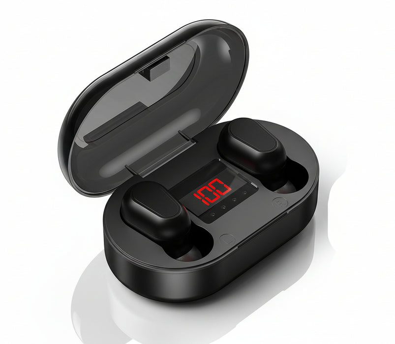 Mini Bluetooth Wireless Headphones 5.0 Double Earbuds
